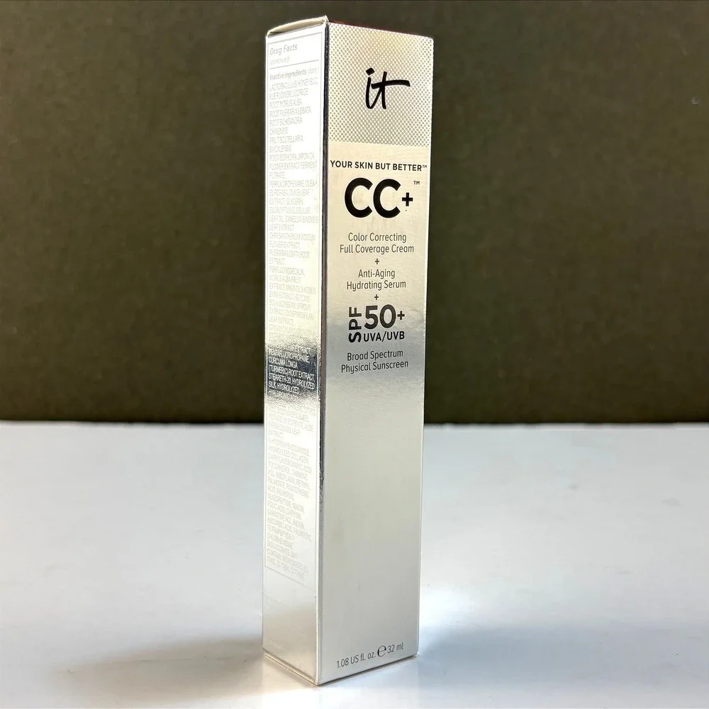 IT Cosmetics Your Skin But Better CC+ Cream SPF 50+ Full Coverage 1.08oz NEW